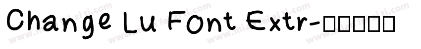 Change Lu Font Extr字体转换